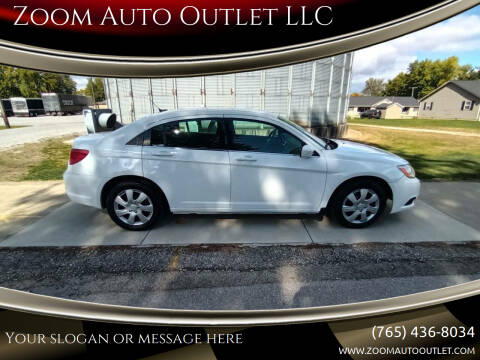 2012 Chrysler 200 for sale at Zoom Auto Outlet LLC in Thorntown IN