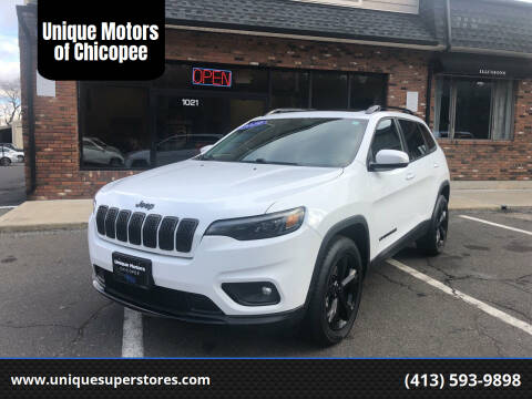 2019 Jeep Cherokee for sale at Unique Motors of Chicopee in Chicopee MA