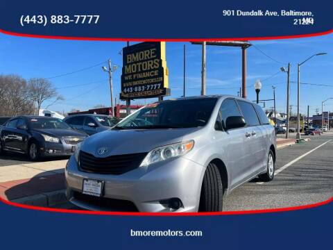2012 Toyota Sienna for sale at Bmore Motors in Baltimore MD