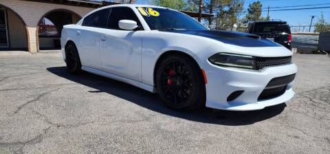 2016 Dodge Charger for sale at FRANCIA MOTORS in El Paso TX