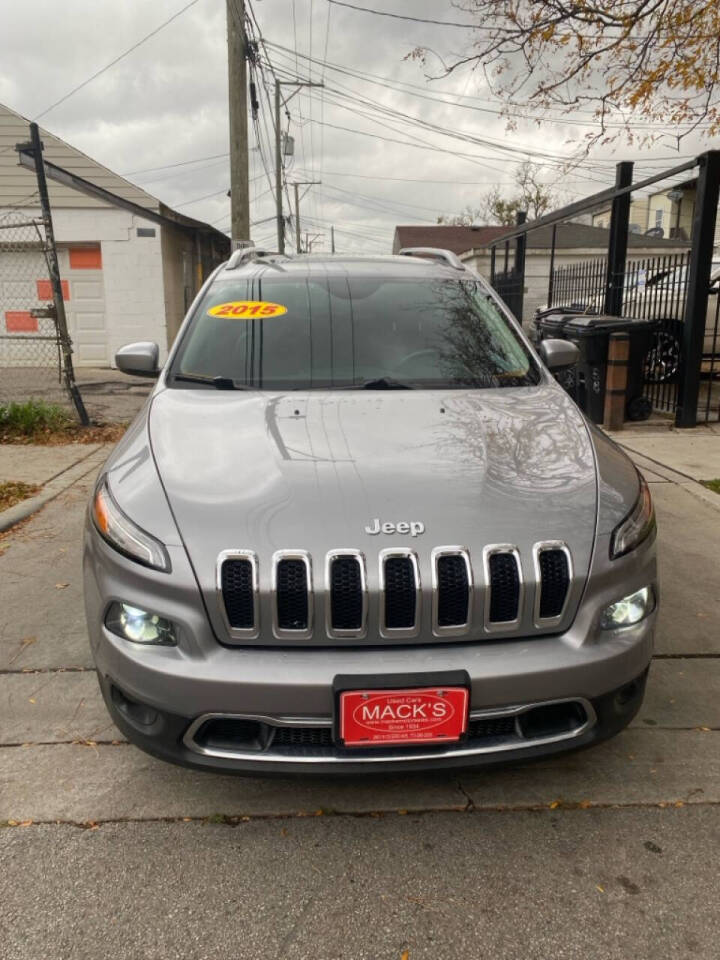 2015 Jeep Cherokee for sale at Macks Motor Sales in Chicago, IL