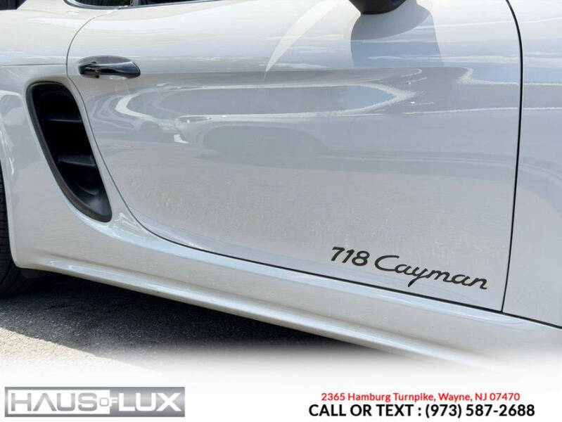2018 Porsche 718 Cayman