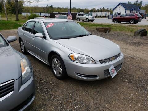 2012 Chevrolet Impala for sale at Winner's Circle Auto Sales in Tilton NH