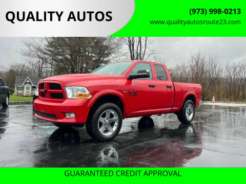 2012 RAM 1500 for sale at QUALITY AUTOS in Hamburg NJ