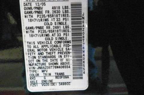 2006 Nissan Murano S