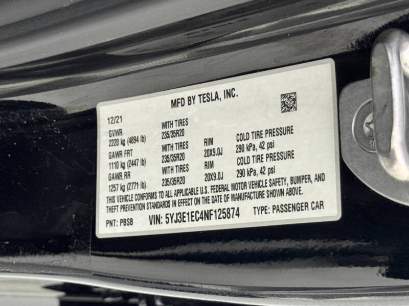 2022 Tesla Model 3 Performance