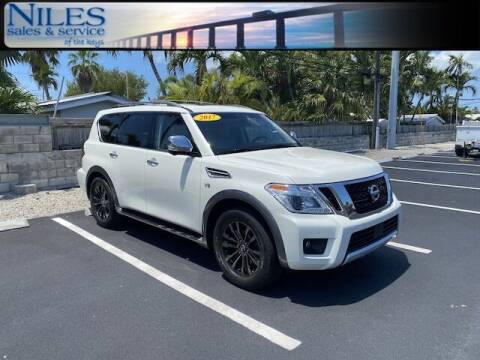 2017 Nissan Armada for sale at Niles Sales and Service in Key West FL