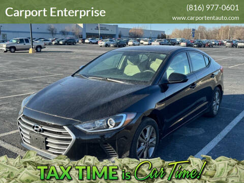 2017 Hyundai Elantra for sale at Carport Enterprise - 6336 State Ave in Kansas City KS