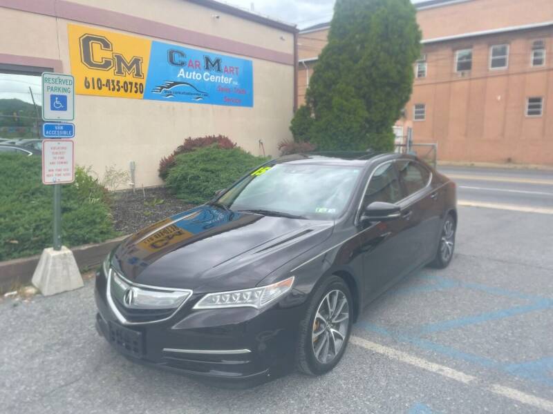 2015 Acura TLX for sale at Car Mart Auto Center II, LLC in Allentown PA