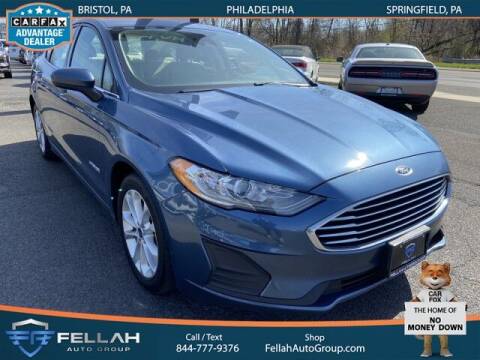 2019 Ford Fusion Hybrid for sale at Fellah Auto Group in Philadelphia PA
