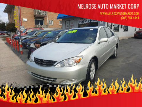 2002 Toyota Camry for sale at Melrose Auto Market Corp in Melrose Park IL