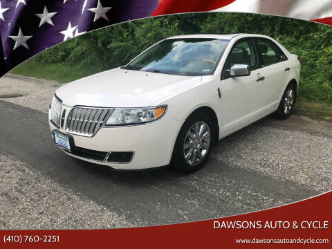 2012 Lincoln MKZ for sale at Dawsons Auto & Cycle in Glen Burnie MD