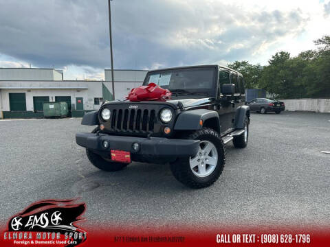 2017 Jeep Wrangler Unlimited for sale at Elmora Motor Sport in Elizabeth NJ