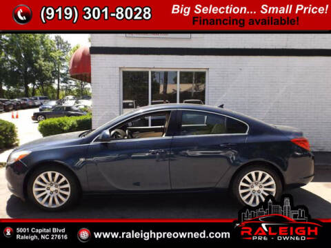 2011 Buick Regal for sale at Raleigh Pre-Owned in Raleigh NC