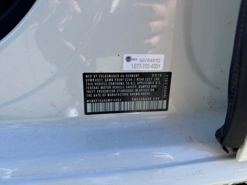 2016 Volkswagen e-Golf SE