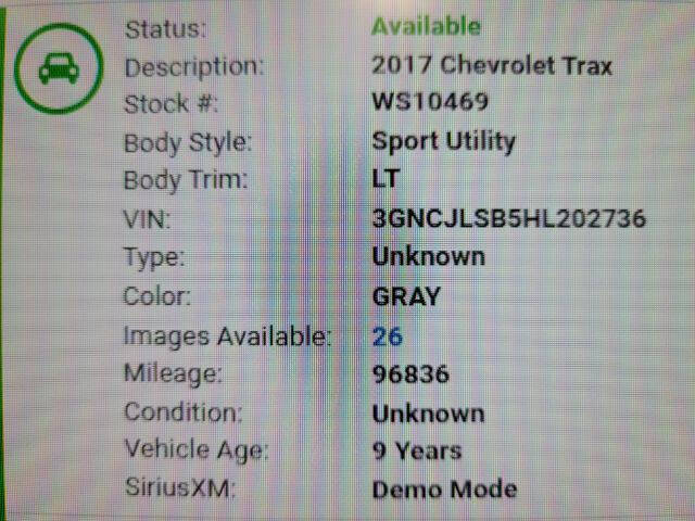 2017 Chevrolet Trax LT