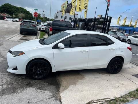 2018 Toyota Corolla for sale at AUTO ALLIANCE LLC in Miami FL
