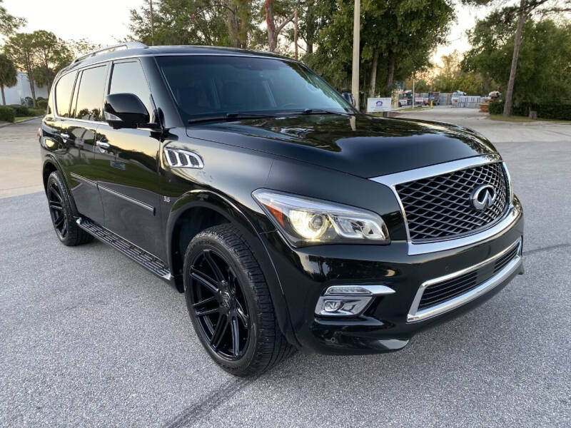 2015 Infiniti QX80 for sale at Global Auto Exchange in Longwood FL