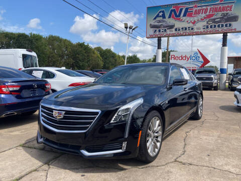 2017 Cadillac CT6 for sale at ANF AUTO FINANCE in Houston TX