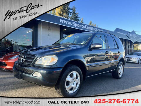 2002 Mercedes-Benz M-Class for sale at Sports Cars International in Lynnwood WA