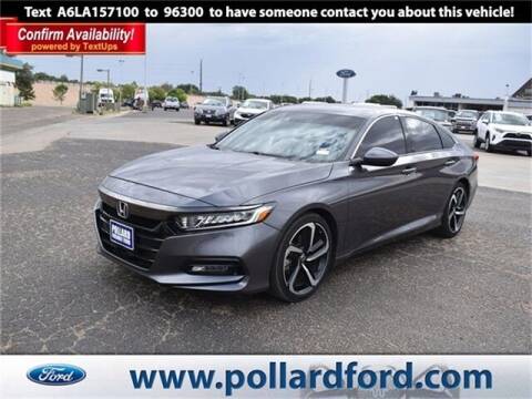 2020 Honda Accord for sale at South Plains Autoplex by RANDY BUCHANAN in Lubbock TX