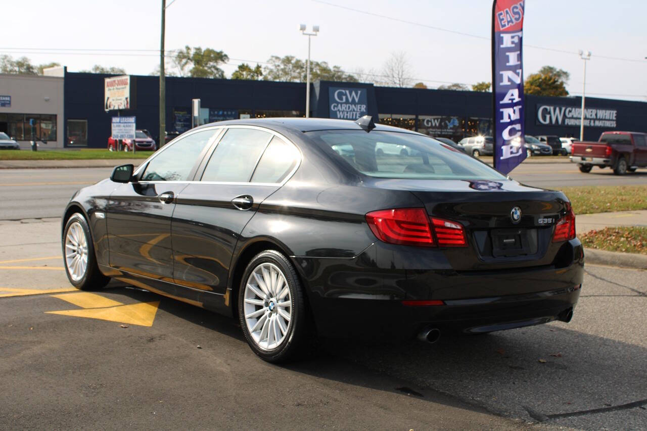 2011 BMW 5 Series for sale at Top Auto Sale in Waterford, MI