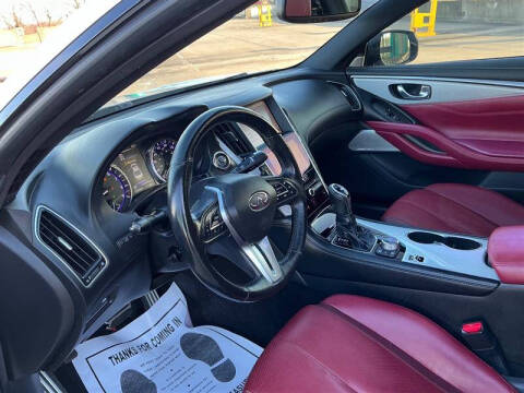 2017 Infiniti Q60 Red Sport 400