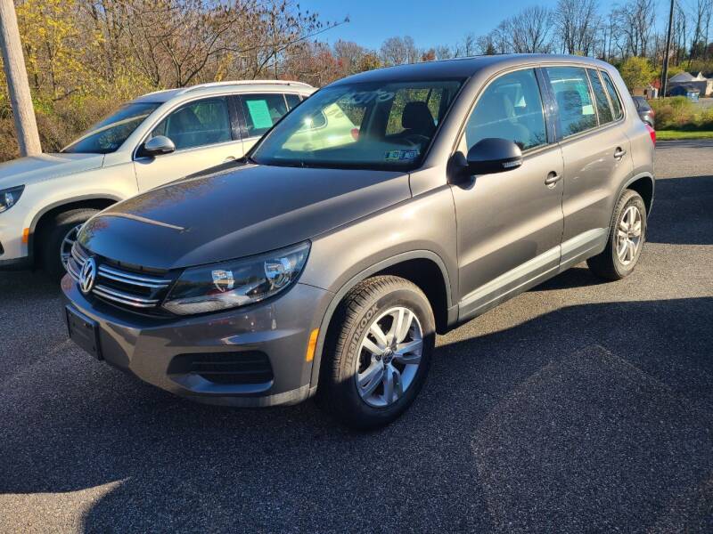 2012 Volkswagen Tiguan for sale at ULRICH SALES & SVC in Mohnton PA