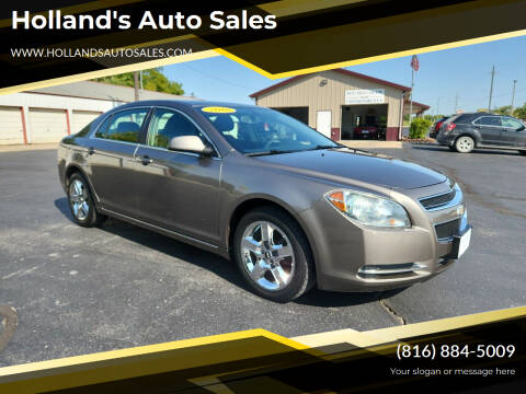 2010 Chevrolet Malibu for sale at Holland's Auto Sales in Harrisonville MO