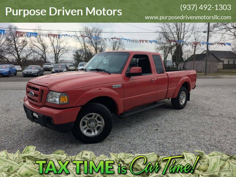 2011 Ford Ranger for sale at Purpose Driven Motors in Sidney OH