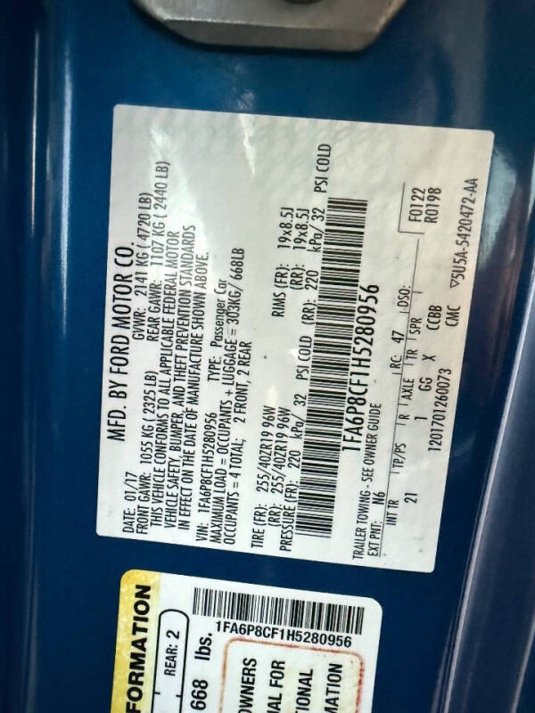 2017 Ford Mustang GT