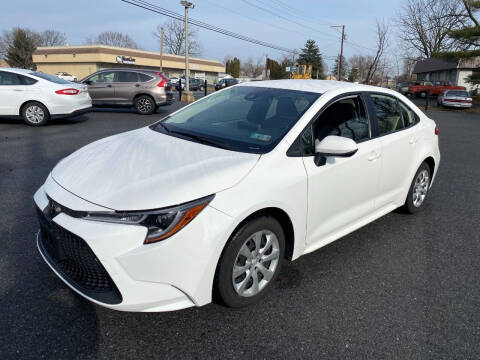 2020 Toyota Corolla for sale at M4 Motorsports in Kutztown PA