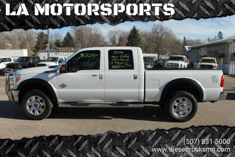 2016 Ford F-250 Super Duty for sale at LA MOTORSPORTS in Windom MN