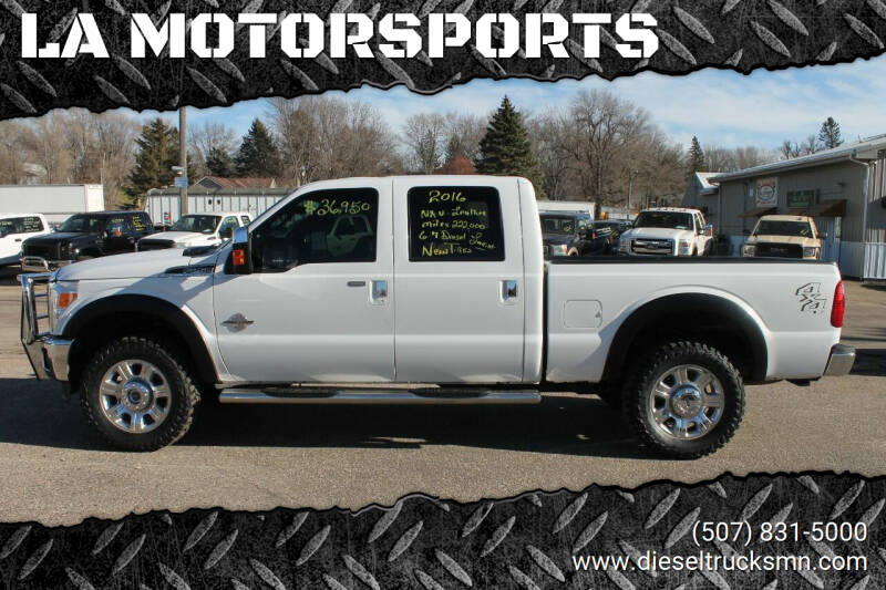 2016 Ford F-250 Super Duty for sale at L.A. MOTORSPORTS in Windom MN
