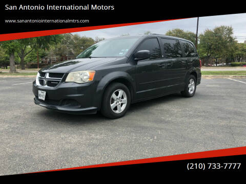 2012 Dodge Grand Caravan for sale at San Antonio International Motors in San Antonio TX