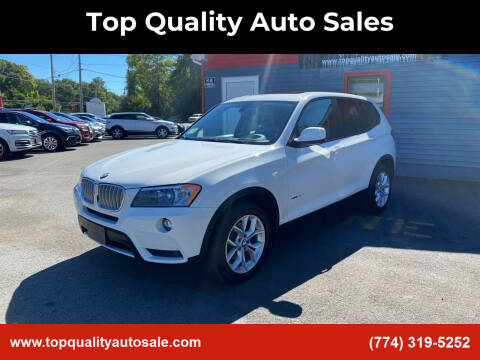 2014 BMW X3 for sale at Top Quality Auto Sales in Westport MA
