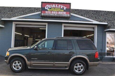 2002 Ford Explorer for sale at Quality Pre-Owned Automotive in Cuba MO