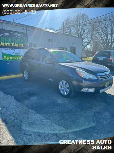 2011 Subaru Outback for sale at GREATNESS AUTO SALES in Green Bay, WI