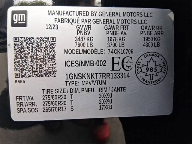 2024 Chevrolet Tahoe LT