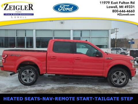 2019 Ford F-150 for sale at Zeigler Ford of Plainwell- Jeff Bishop - Zeigler Ford of Lowell in Lowell MI