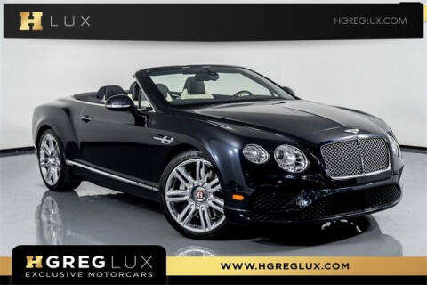 2016 Bentley Continental for sale at HGREG LUX EXCLUSIVE MOTORCARS in Pompano Beach FL