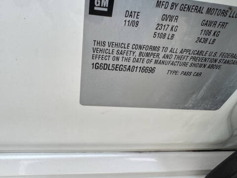 2010 Cadillac CTS 3.0L V6 Performance