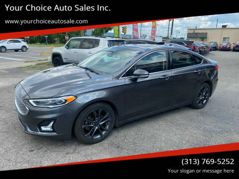 2020 Ford Fusion Hybrid for sale at Your Choice Auto Sales Inc. in Dearborn MI