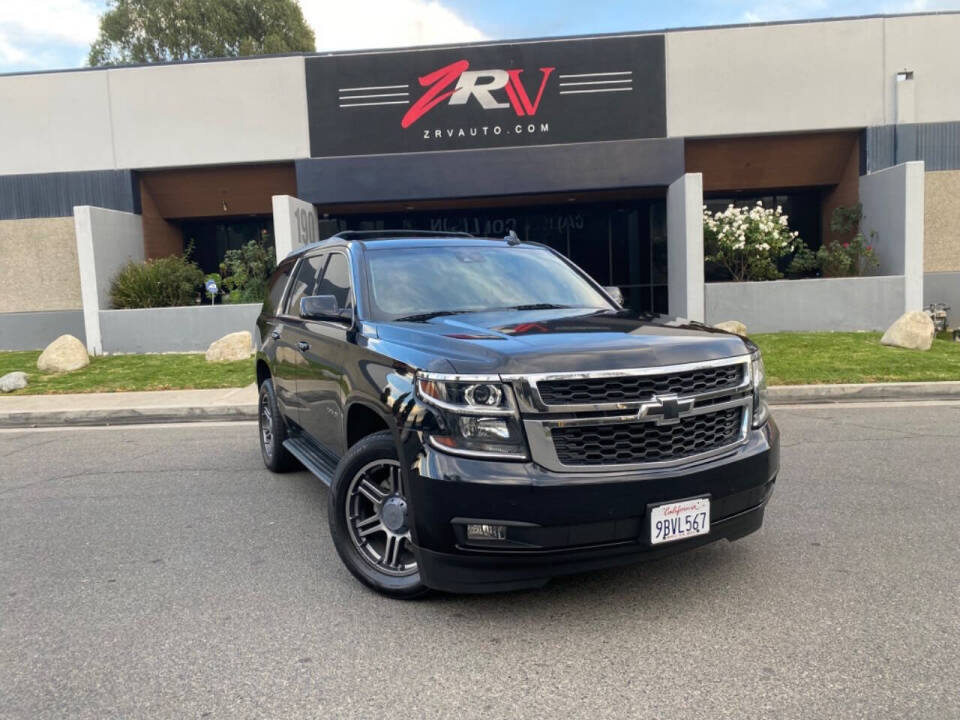 2017 Chevrolet Tahoe for sale at ZRV AUTO INC in Brea, CA