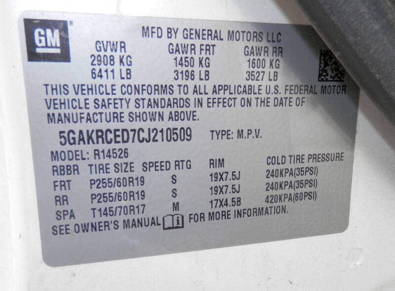2012 Buick Enclave Leather
