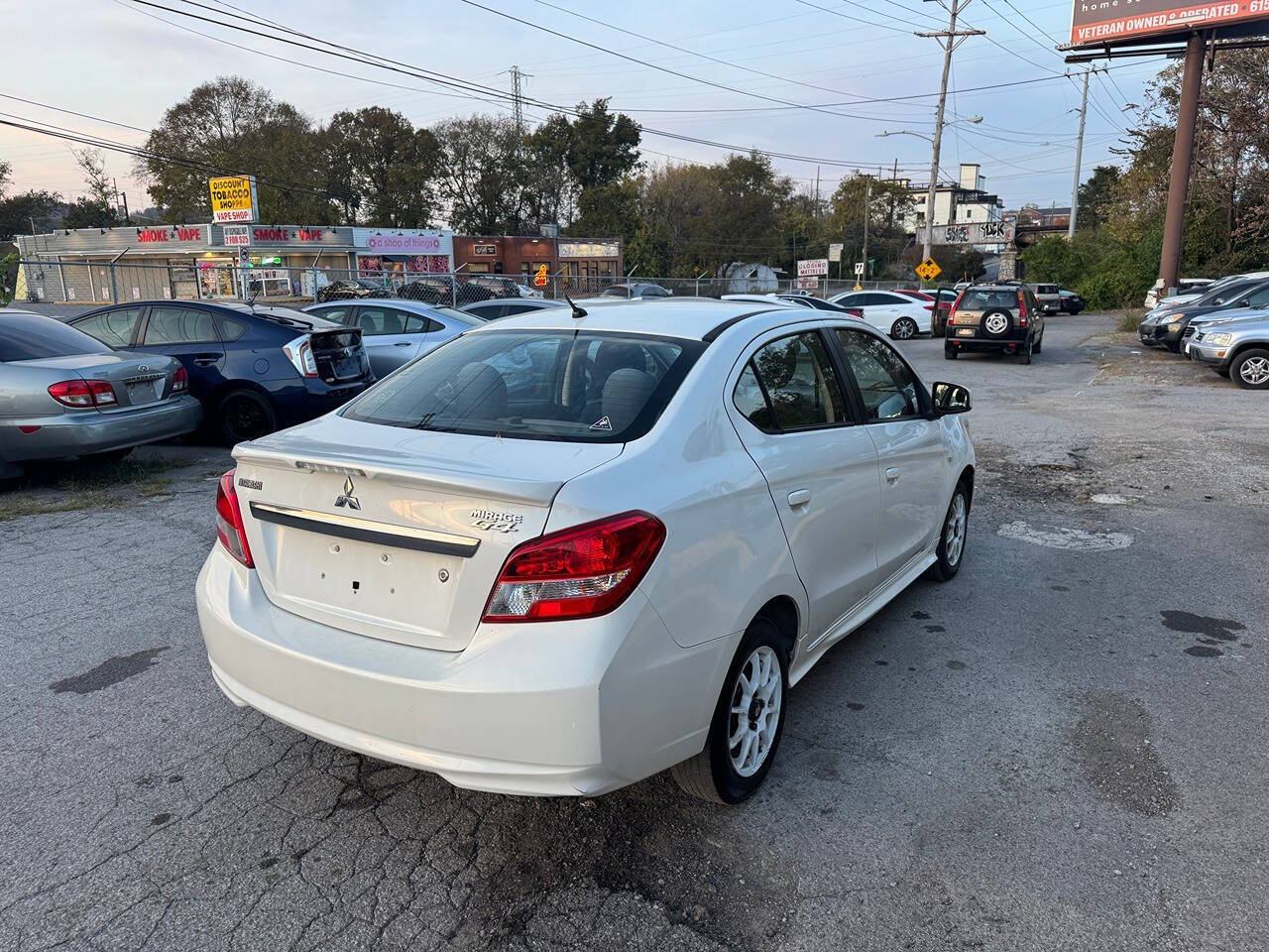 2017 Mitsubishi Mirage G4 for sale at Green Ride LLC in NASHVILLE, TN