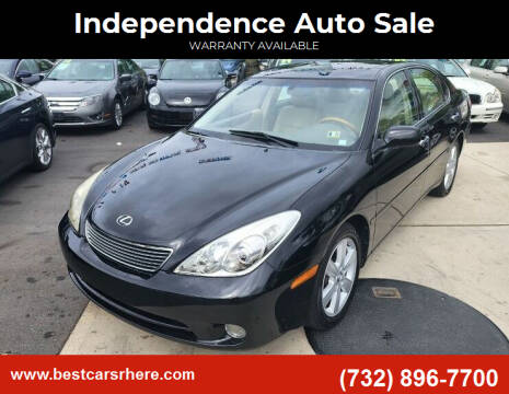 2005 Lexus ES 330 for sale at Independence Auto Sale in Bordentown NJ