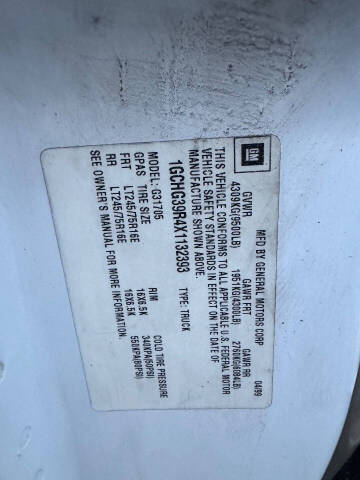 1999 Chevrolet Express G3500