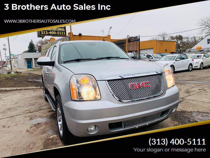 2012 GMC Yukon XL for sale at 3 Brothers Auto Sales Inc in Detroit MI
