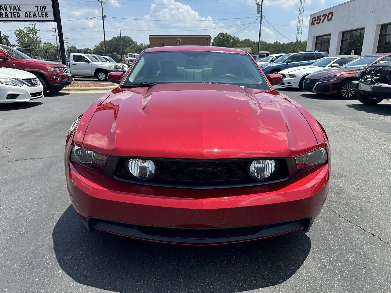 Red 2010 Ford Mustang GT GT 2dr Fastback 2